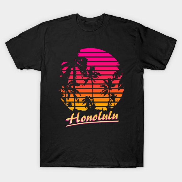 Honolulu T-Shirt by Nerd_art
